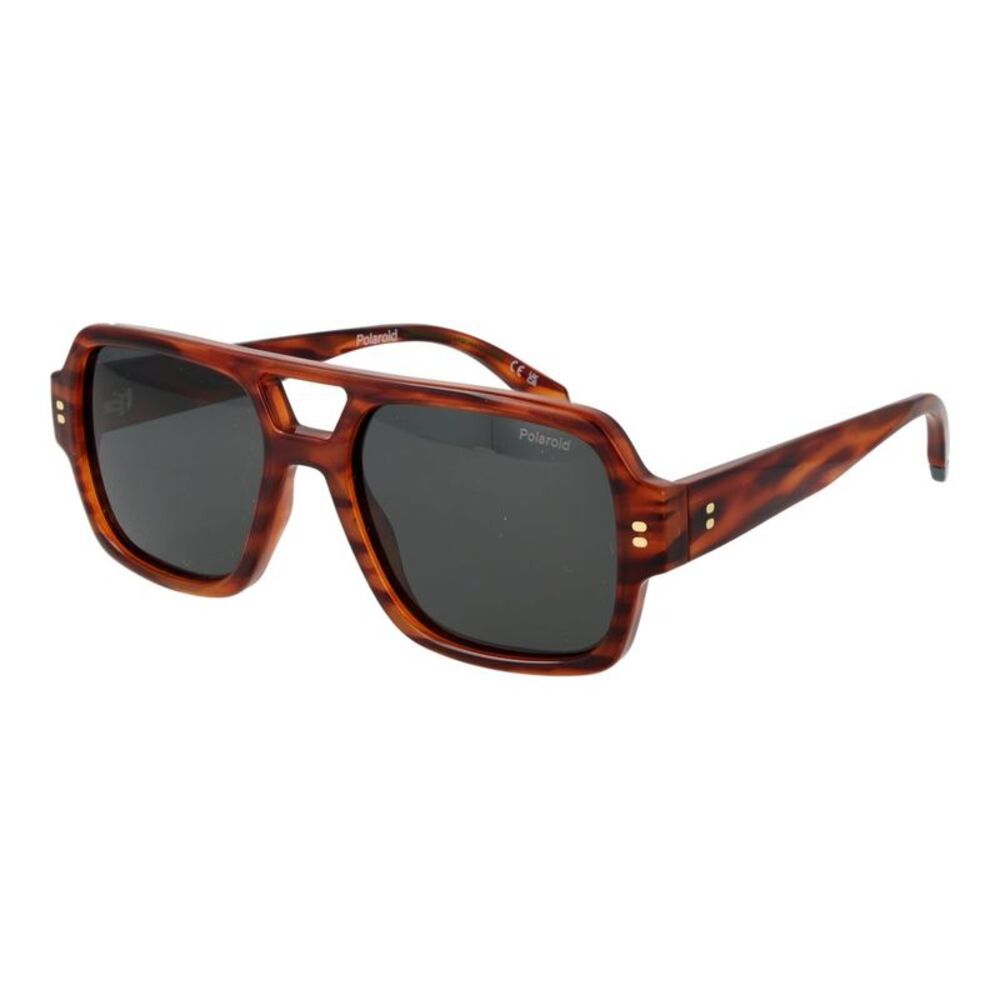Polaroid Orange Polycarbonate Men's Sunglasses